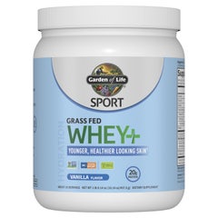 Sport Grass Fed Whey+ Skin Protein Powder - Vanilla