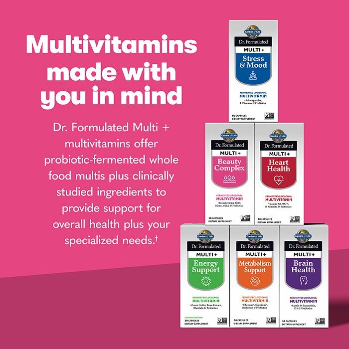 Multivitamin Plus Beauty Complex?| Dr. Formulated | Garden of Life