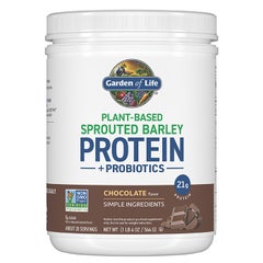 Sprouted Barley Protein + Probiotics Powder - Chocolate