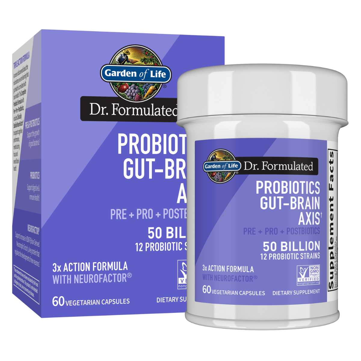 Dr. Formulated Gut-Brain Axis Capsules
