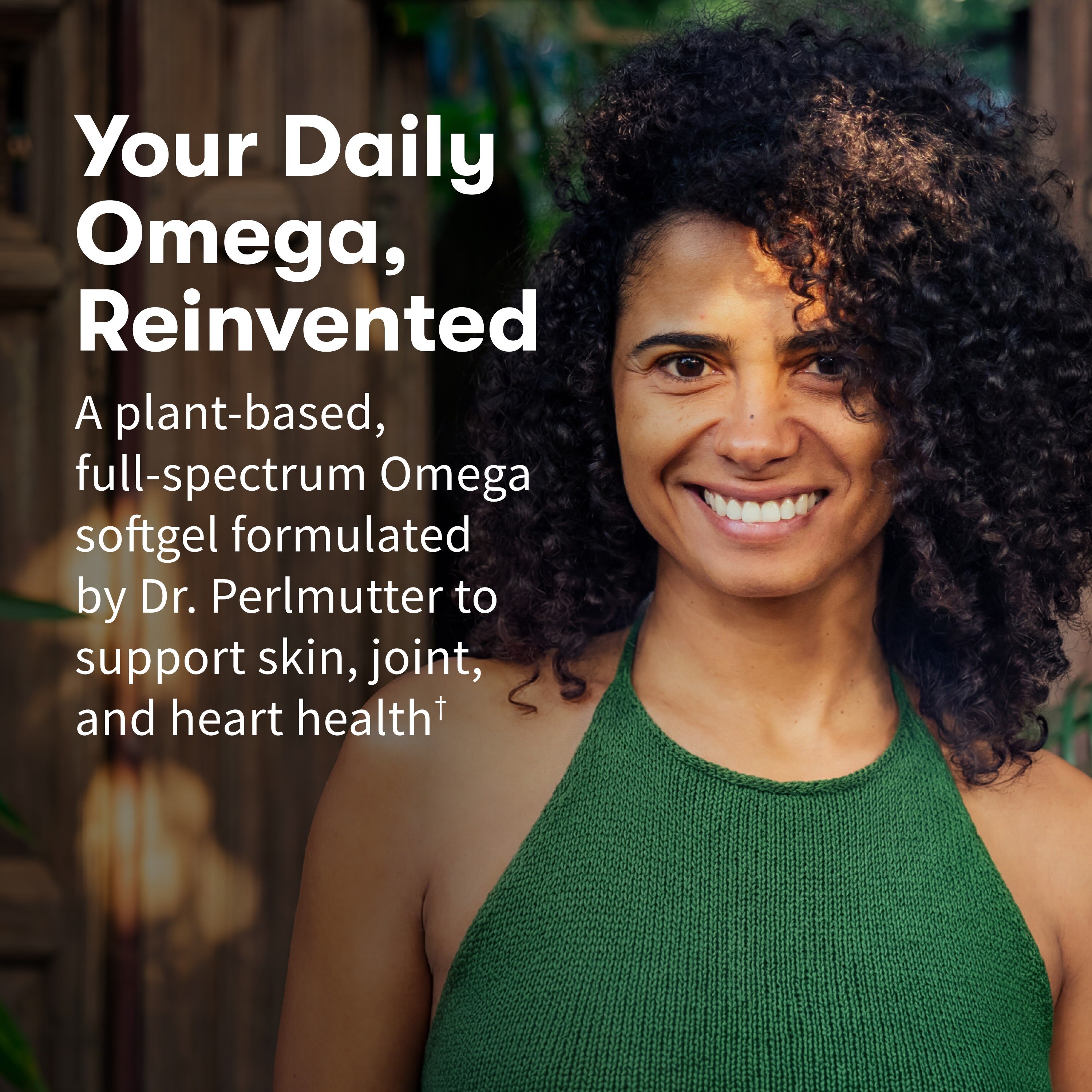 Dr. Formulated Plant-Based Full Spectrum Omega Softgels | Garden