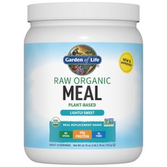 Raw Organic Meal Shake & Meal Replacement Lightly Sweet Powder