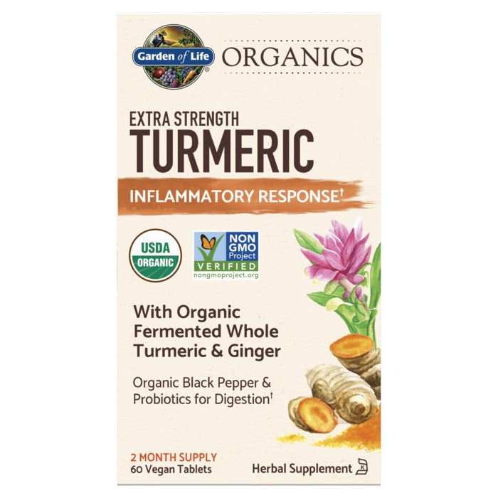 Organics Extra Strength Turmeric Tablets