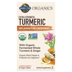 Organics Extra Strength Turmeric Tablets
