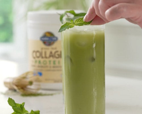 Matcha Green Tea Collagen Latte