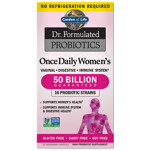 dr. formulated women's once daily probiotics 50 Billion