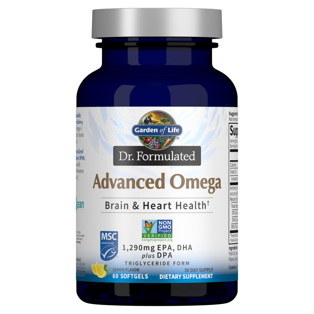 dr. formulated advanced omega fish oils