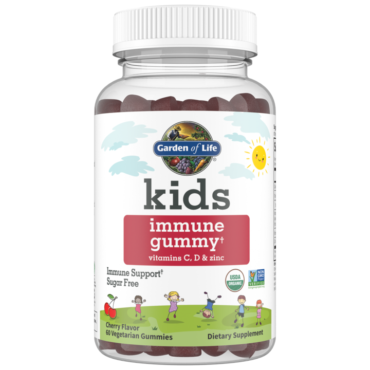 kids immune gummy supplement