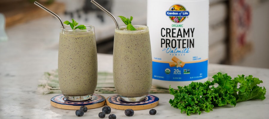 Blueberry Vanilla Cookie Smoothie Recipe