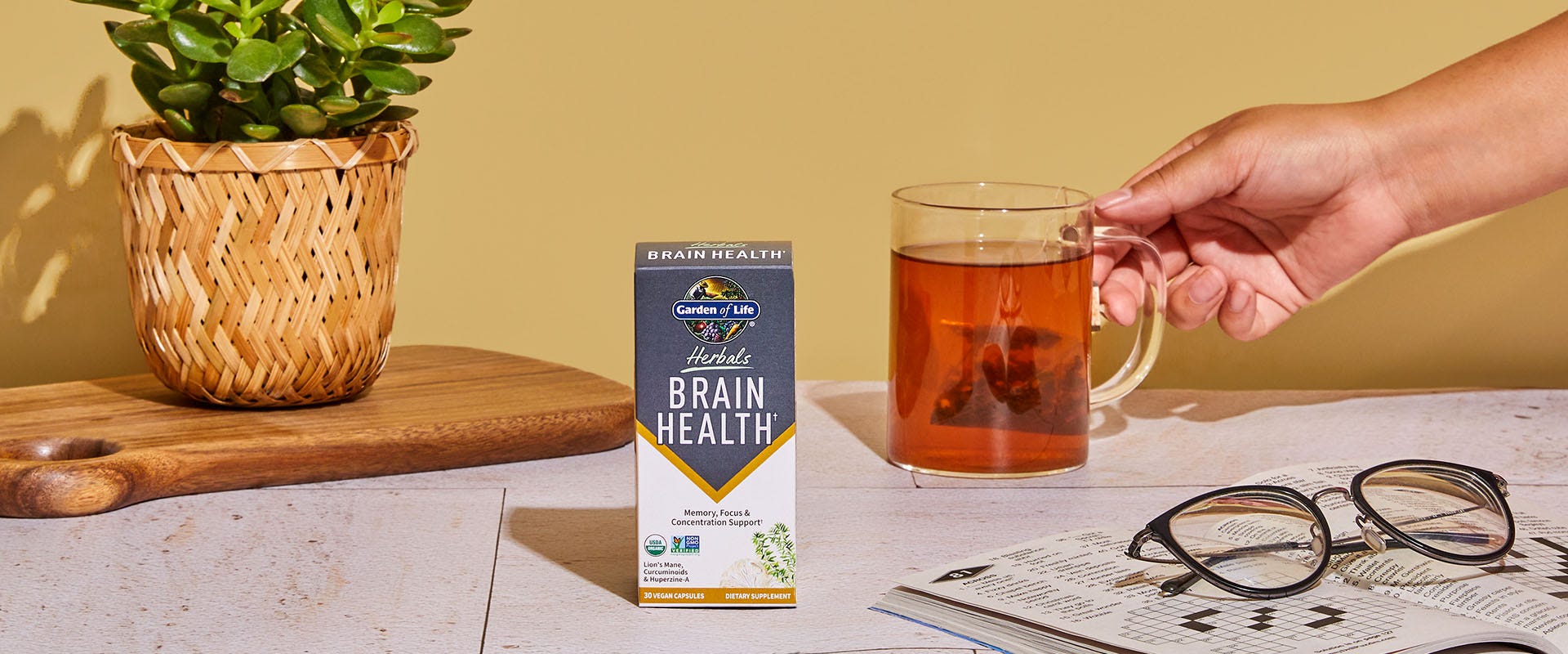 Herbal Supplement for Brain Health 