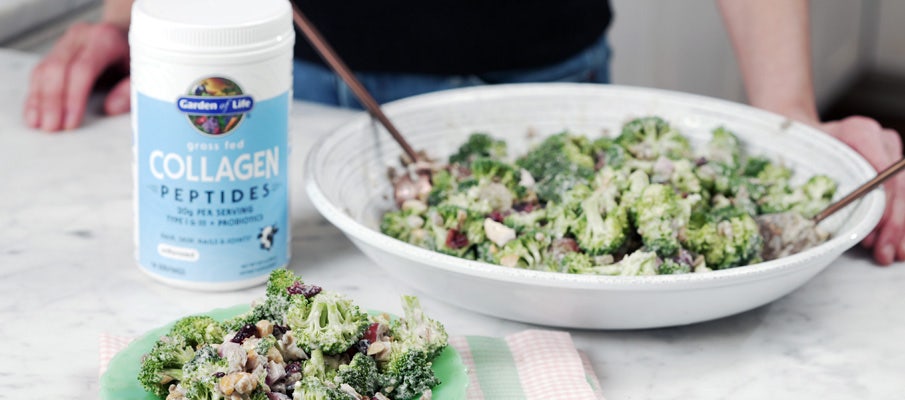 Broccoli Cashew Salad Recipe