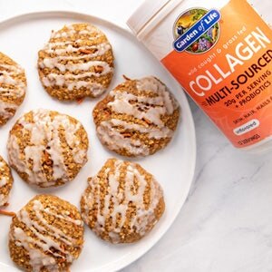 Collagen Carrot Cake Cookies