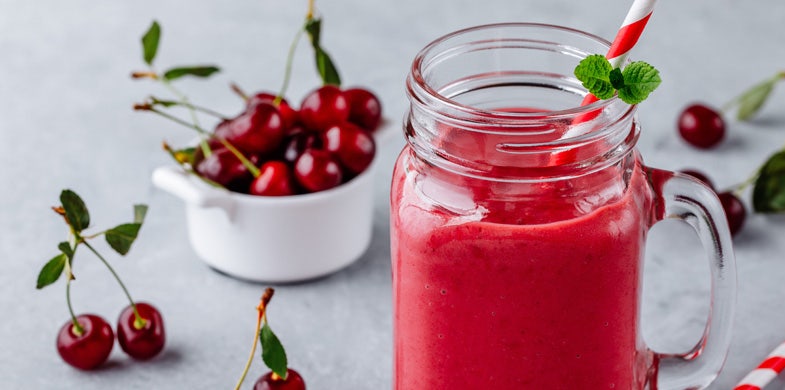 protein cherry smoothie