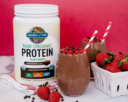 chocolate-strawberry-smoothie