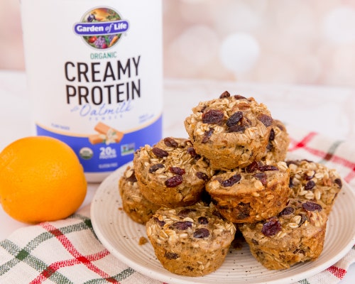 fruitcake-baked-oatmeal-cups