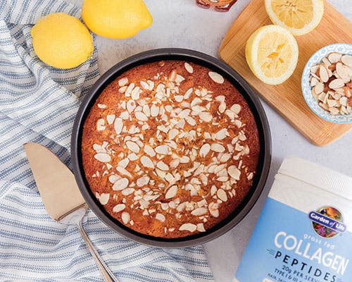 Honey Lemon Almond Cake