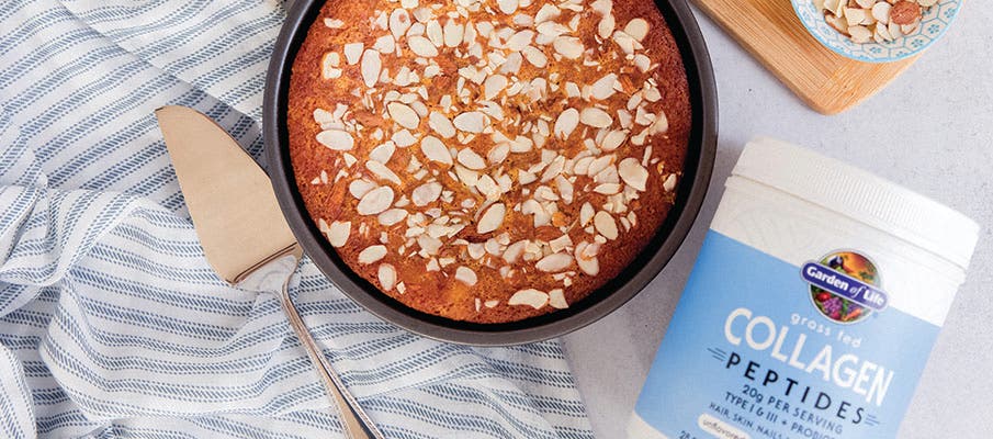 Honey Lemon Almond Cake