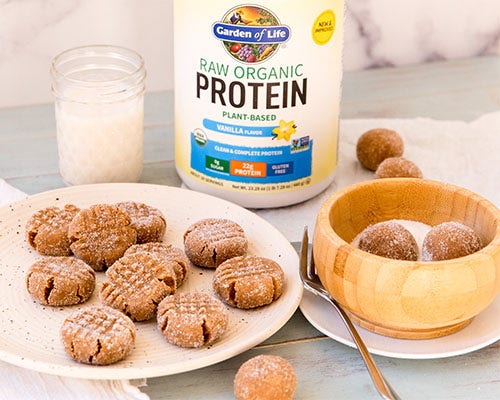 No Bake Peanut Butter Protein Cookies Recipe