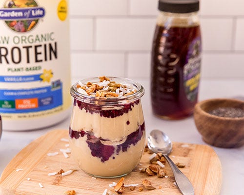 Raw Organic Vanilla Protein Recipes