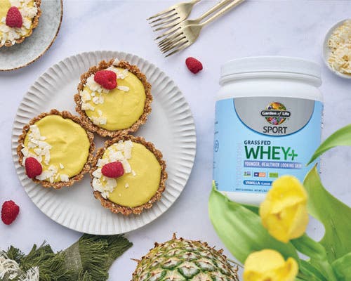 Mini Pineapple Coconut Tarts