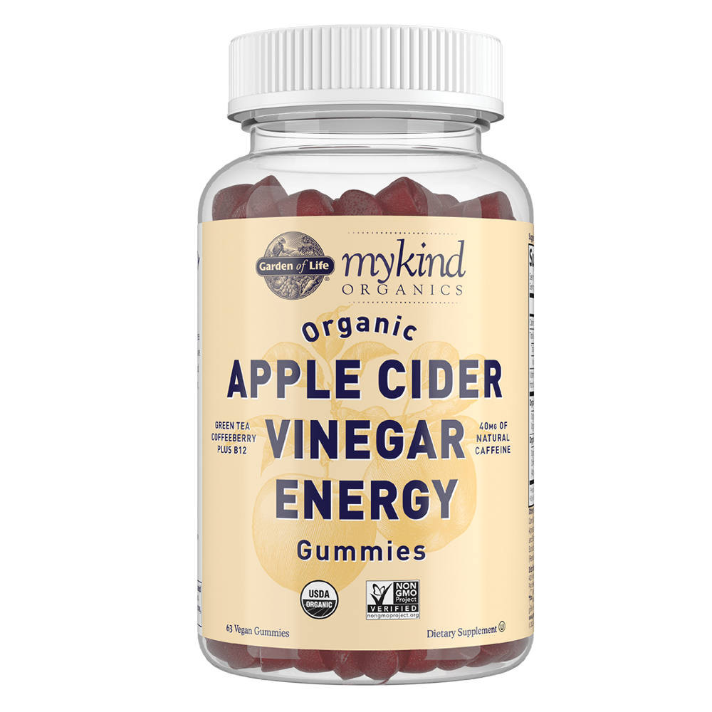 Apple Cider Vinegar Gummies Energy Garden Of Life