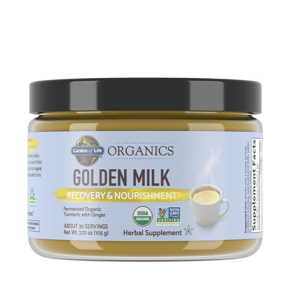 organics golden milk powder herbal