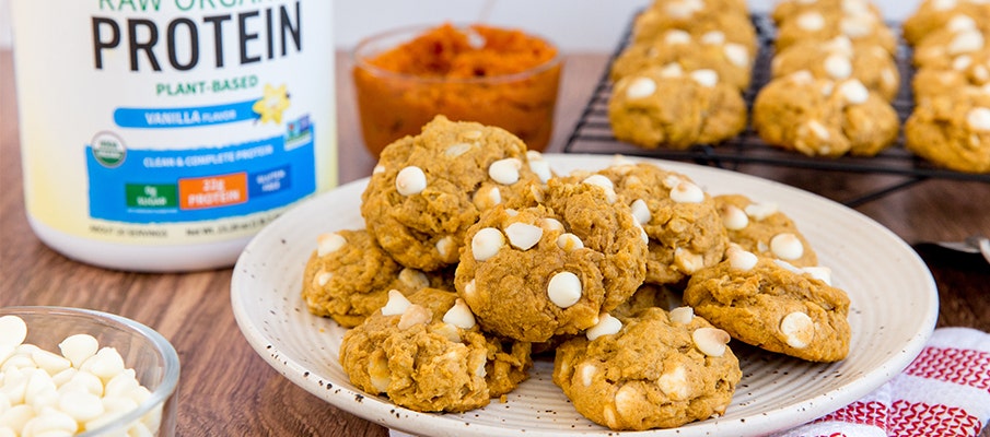 Pumpkin White Chocolate Macadamia Nut Cookie Recipe