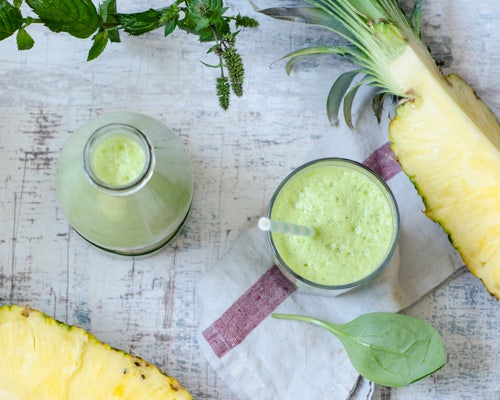 Pineapple Treasure Smoothie in a glass