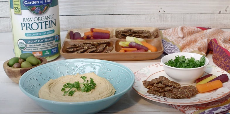protein packed hummus