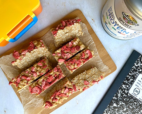 Sport Protein Cereal Bars Recipes