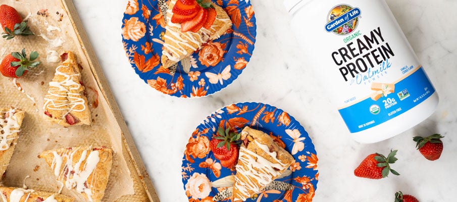 Strawberries and Cream Scones Recipe