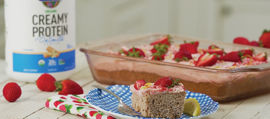 Strawberry Sheet Cake Recipe