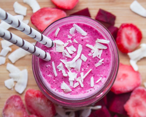 Strawberry Beet Smoothie Recipe 