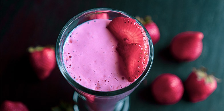 strawberry smoothie