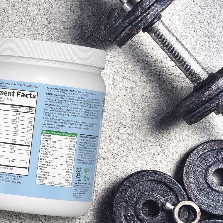 grass fed vanilla whey protein powder