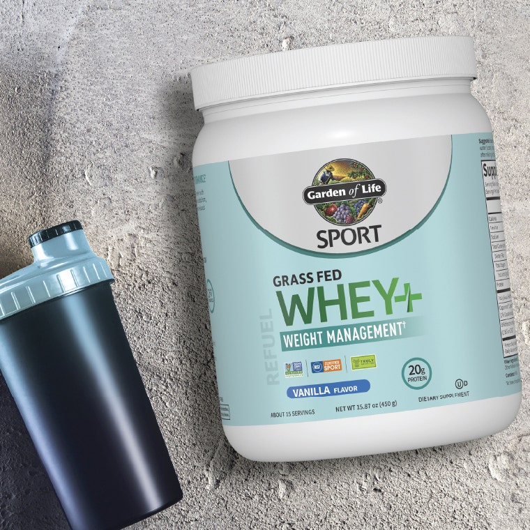 vanilla whey protein powder