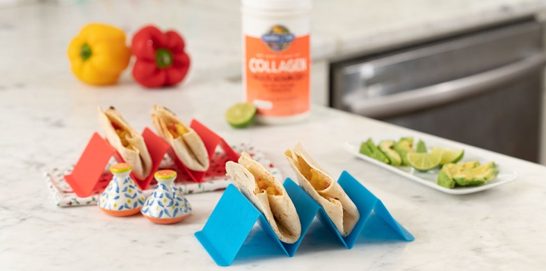breakfast tacos with collagen