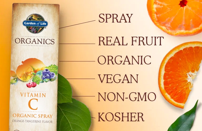 vitamin c spray by garden of life