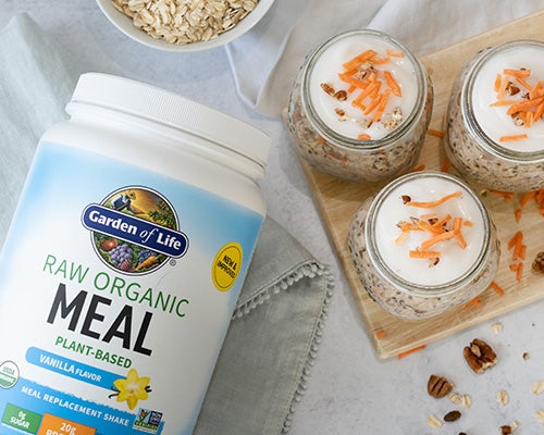 Carrot Cake Overnight Oats Recipe