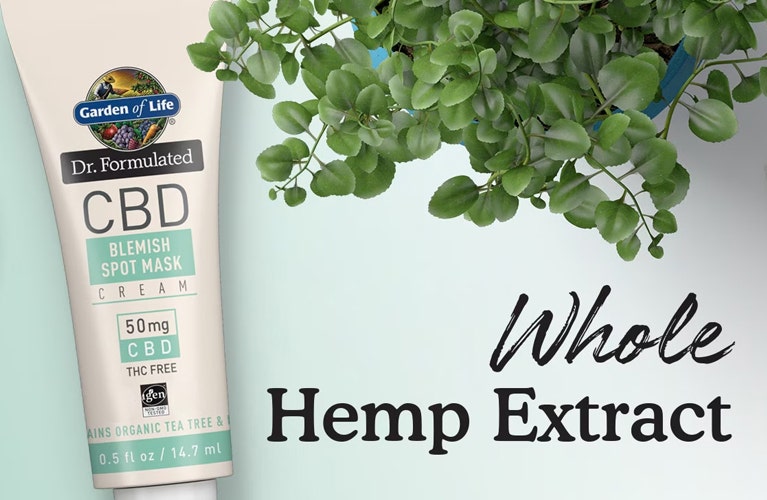 Dr. Formulated CBD Blemish Spot Mask Cream | Garden of Life