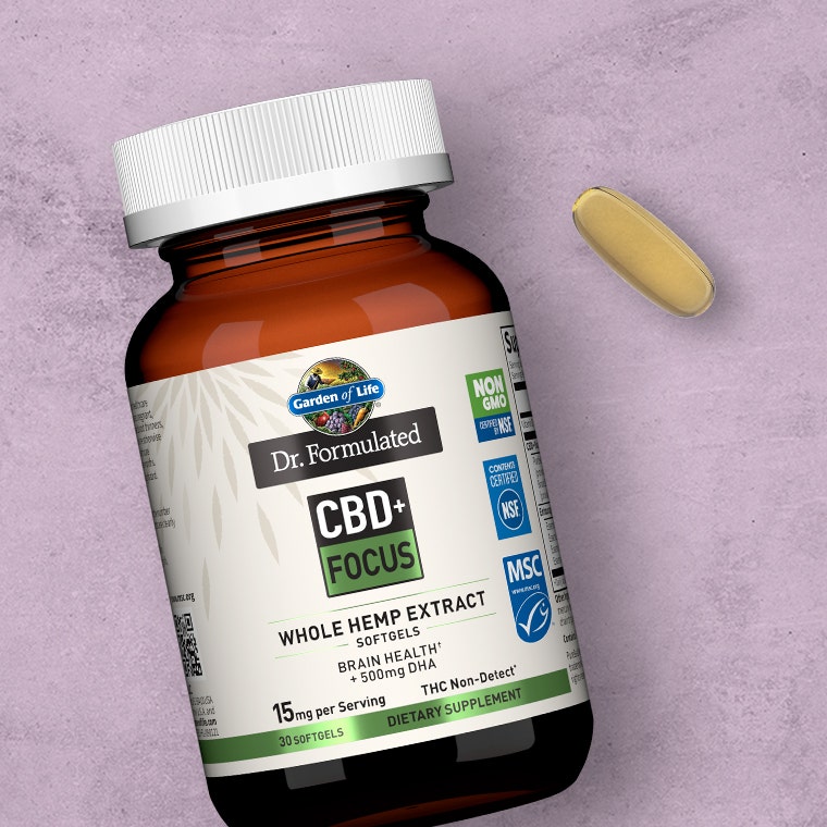 CBD Focus Softgels 