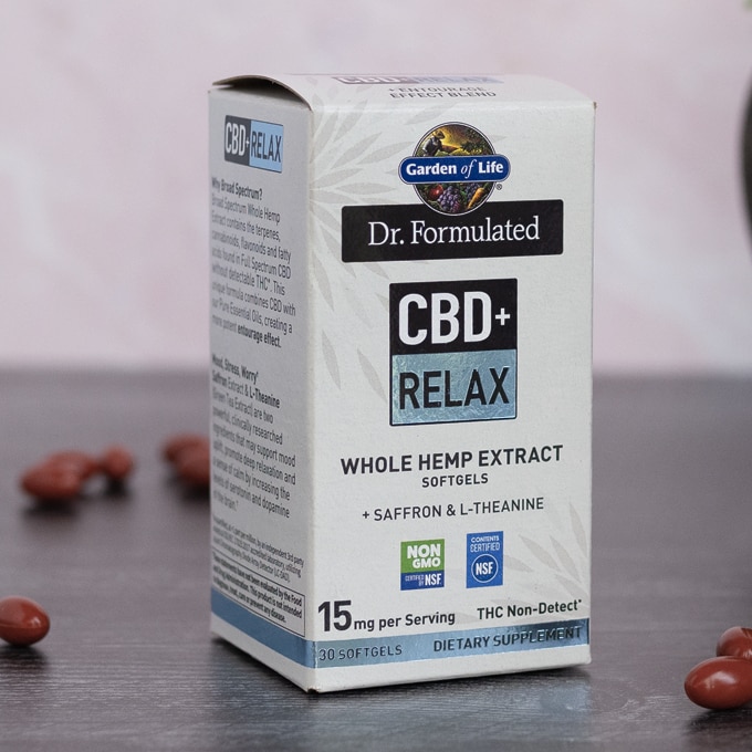 CBD Relax Softgels 