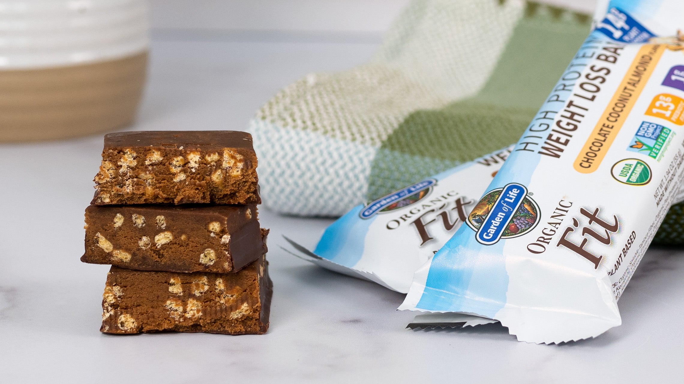 Chocolate Coconut Almond Protein Bars