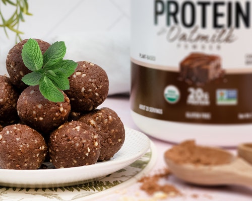 Chocolate Peppermint Protein Snack 