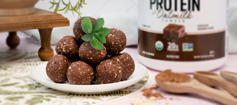 Chocolate Peppermint Protein Snack 