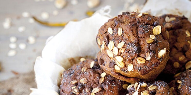 Chocolate Protein Muffin Cakes
