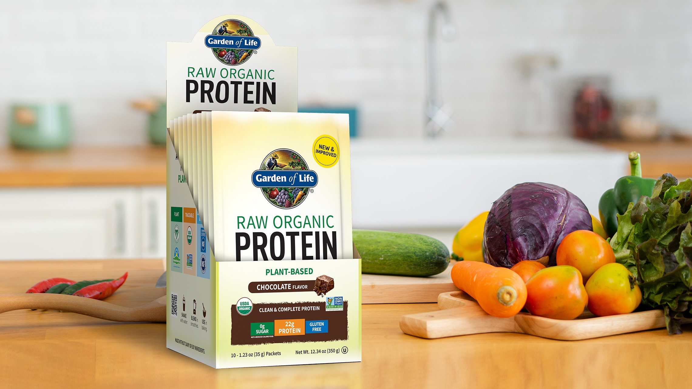 Chocolate Protein Powder Packets