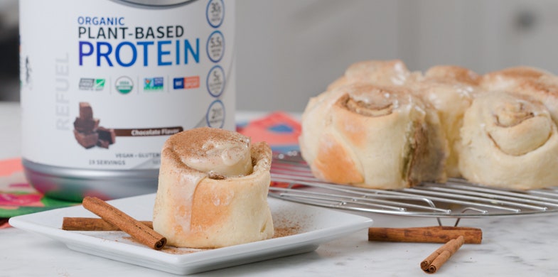 Cinnamon Protein Rolls