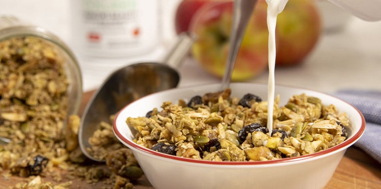 collagen apple granola