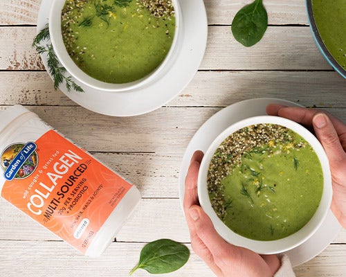 Green Spring Soup plus collagen